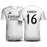 Camisa Real Madrid Home 2024/25 – Endrick #16