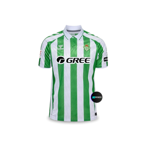 Camisa Real Betis Home 24/25 - Torcedor Masculino Hummel - Verde e Branco