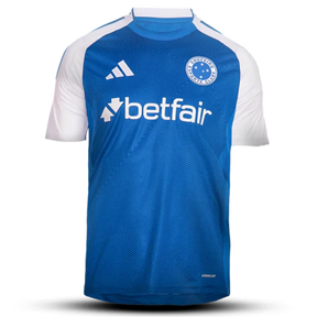 Camisa Cruzeiro I 25/26 Torcedor Adidas Masculina - Azul