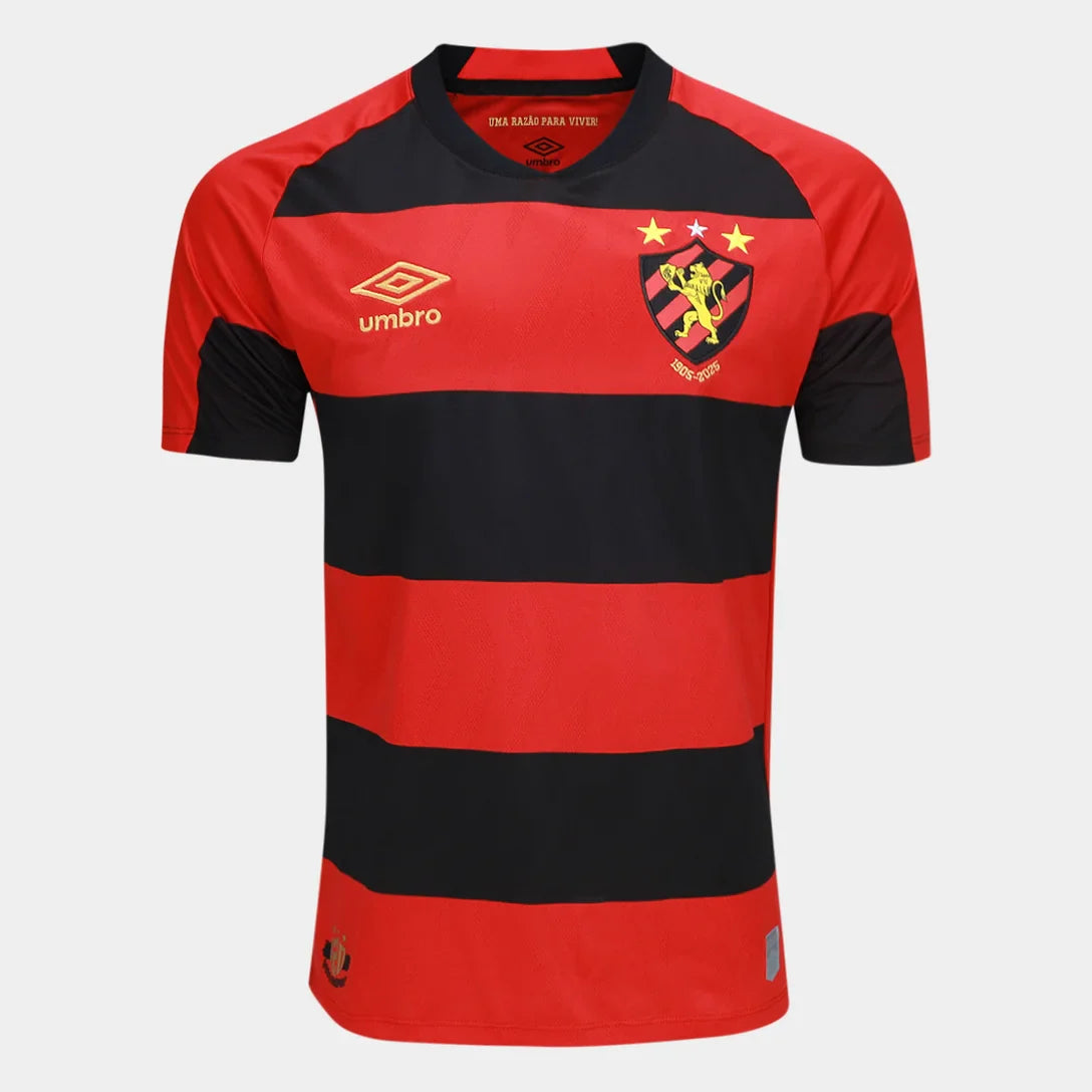 Camisa Sport I 25/26 Torcedor Umbro Masculina - Vermelho+Preto