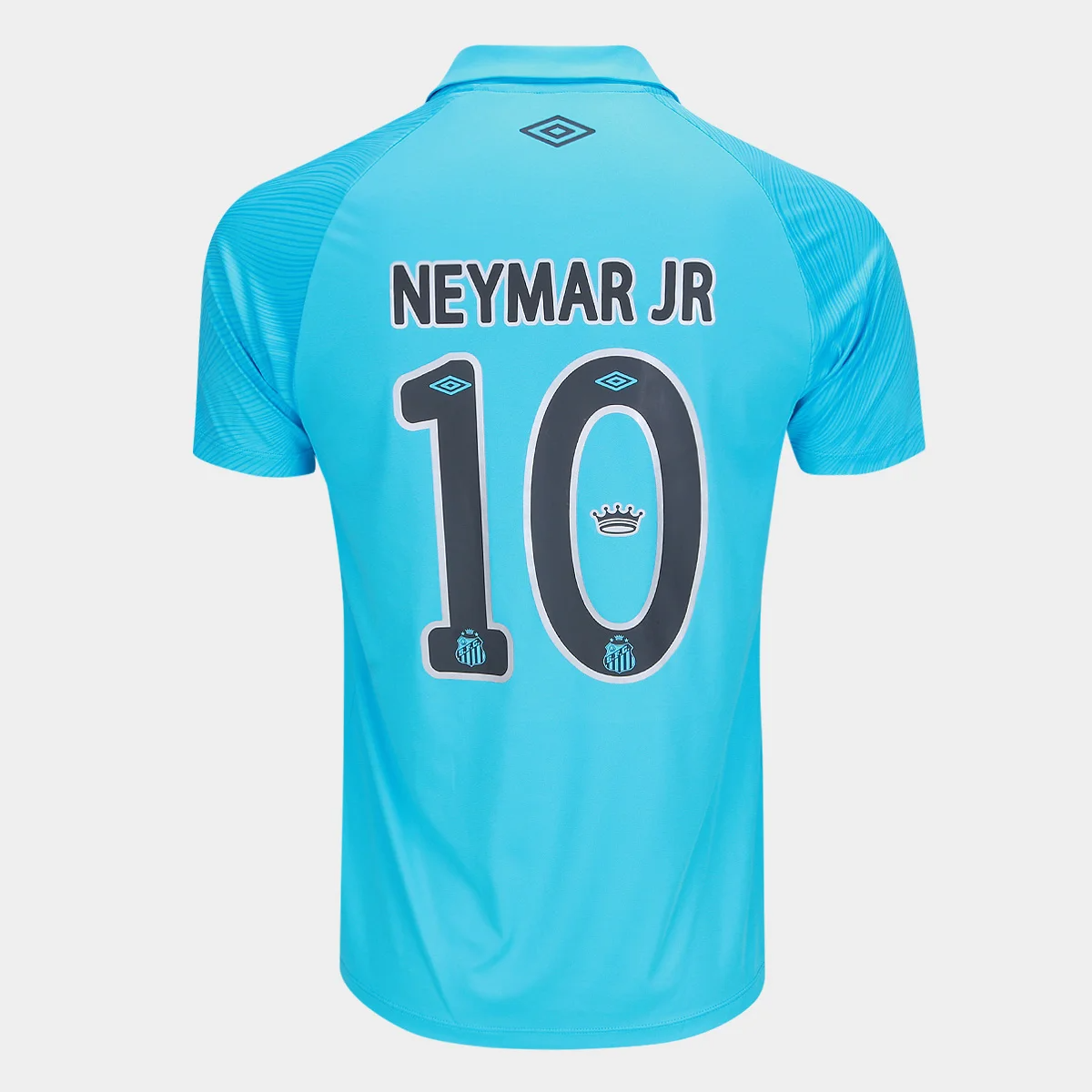 Camisa do Santos 2025/26 Azul Comemorativa + #10 Neymar Jr [PRÉ-VENDA]