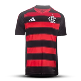 Camisa Flamengo I 25/26 s/n Torcedor Adidas Masculina - Preto