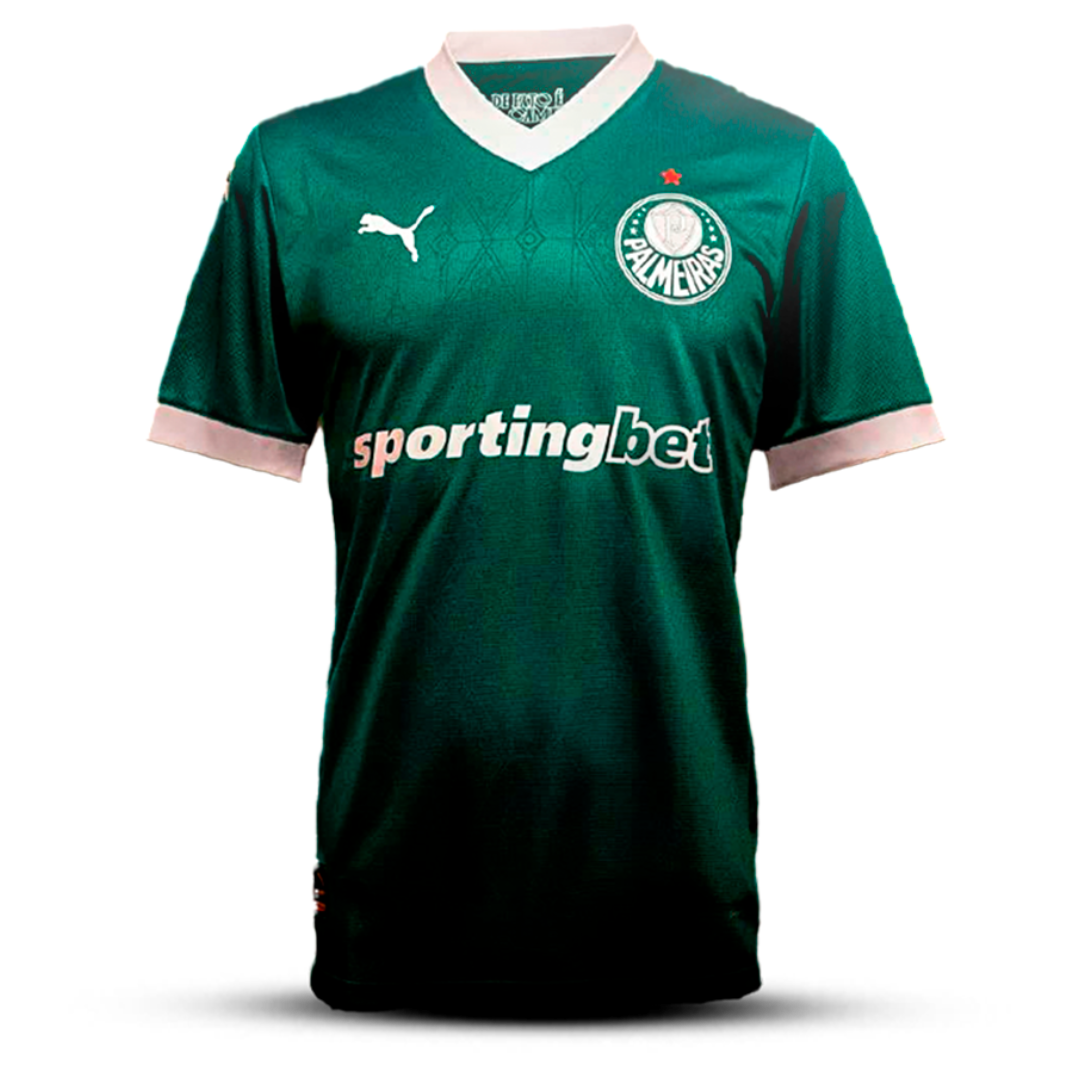 Camisa Palmeiras I 25/26 Torcedor Puma Masculina - Verde