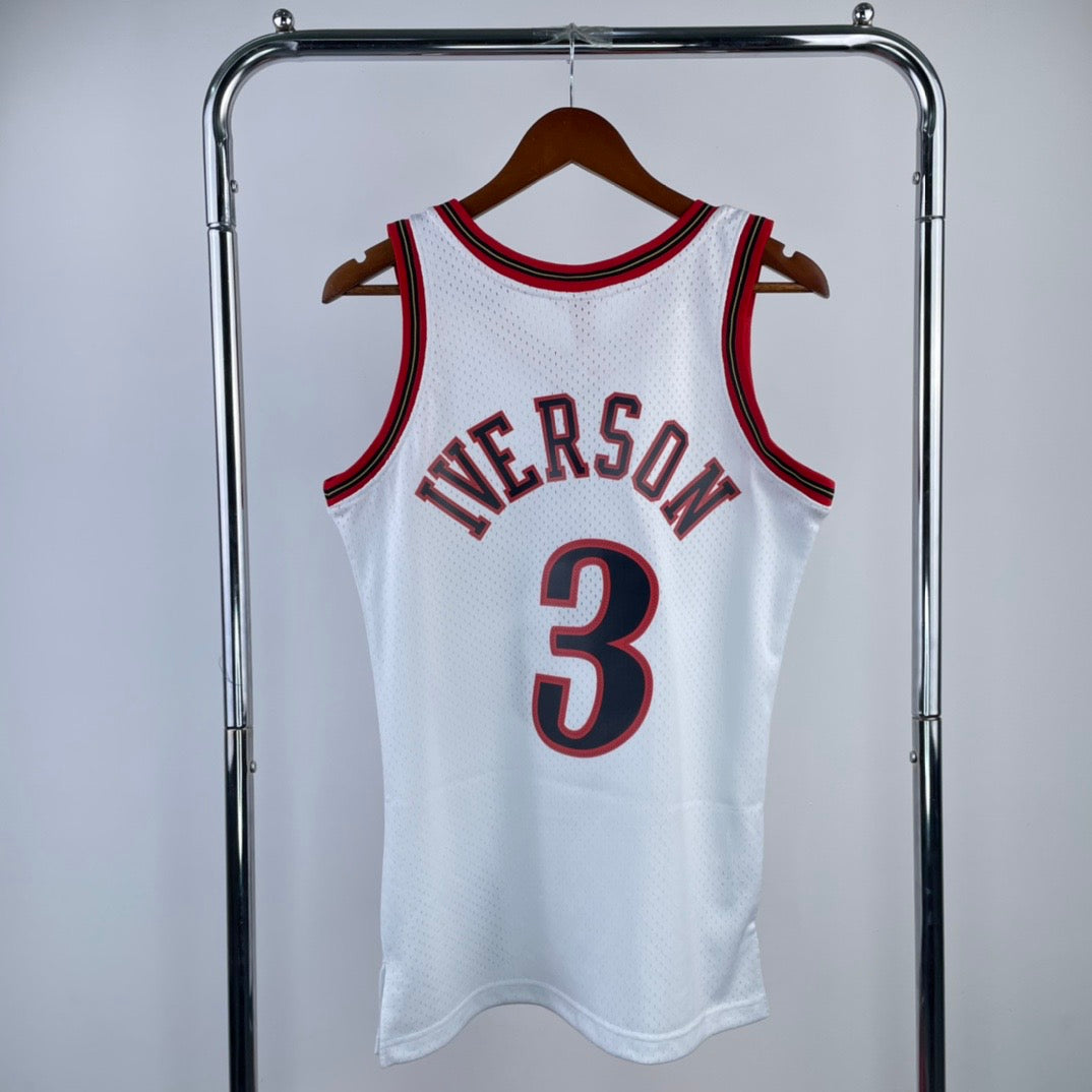 Regata Philadelphia 76ers Mitchell & Ness Home Edition 97/98