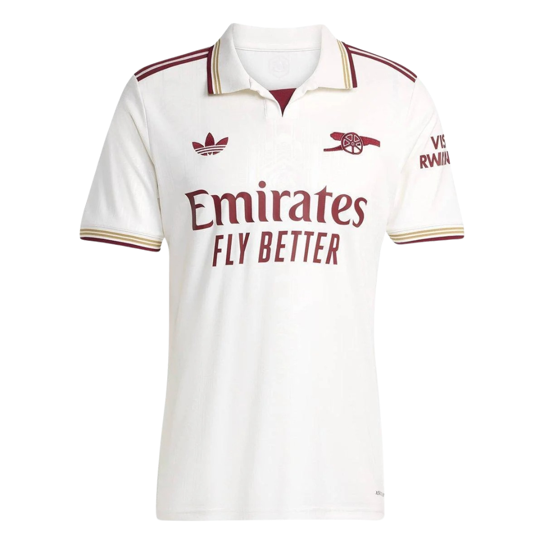 Camisa Arsenal Third 25/26 Torcedor Adidas Masculino - Bege