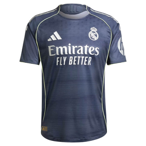 Camisa Real Madrid Away 25/26 s/n Torcedor Adidas Masculina - Azul