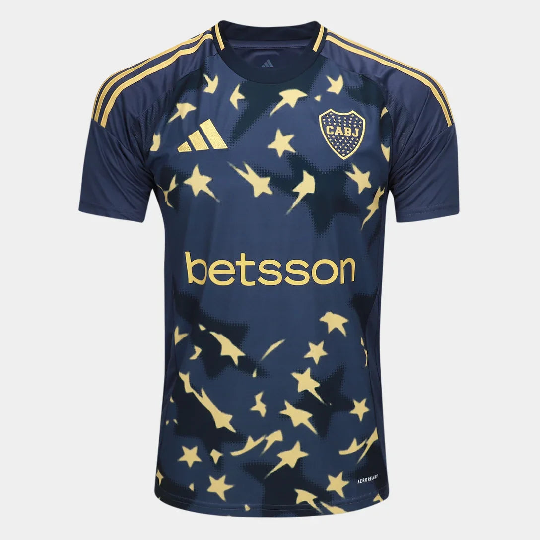 Camisa Boca Juniors Third 25/26 Torcedor Adidas Masculina - Azul Navy
