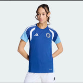 Camisa do Cruzeiro - Treino  26/27 feminina - azul