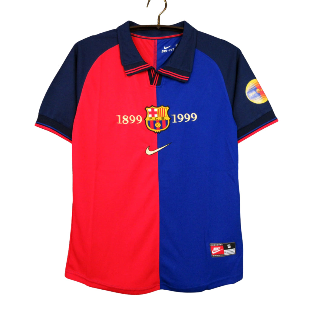 Barcelona Home 1999 - Versão Retrô