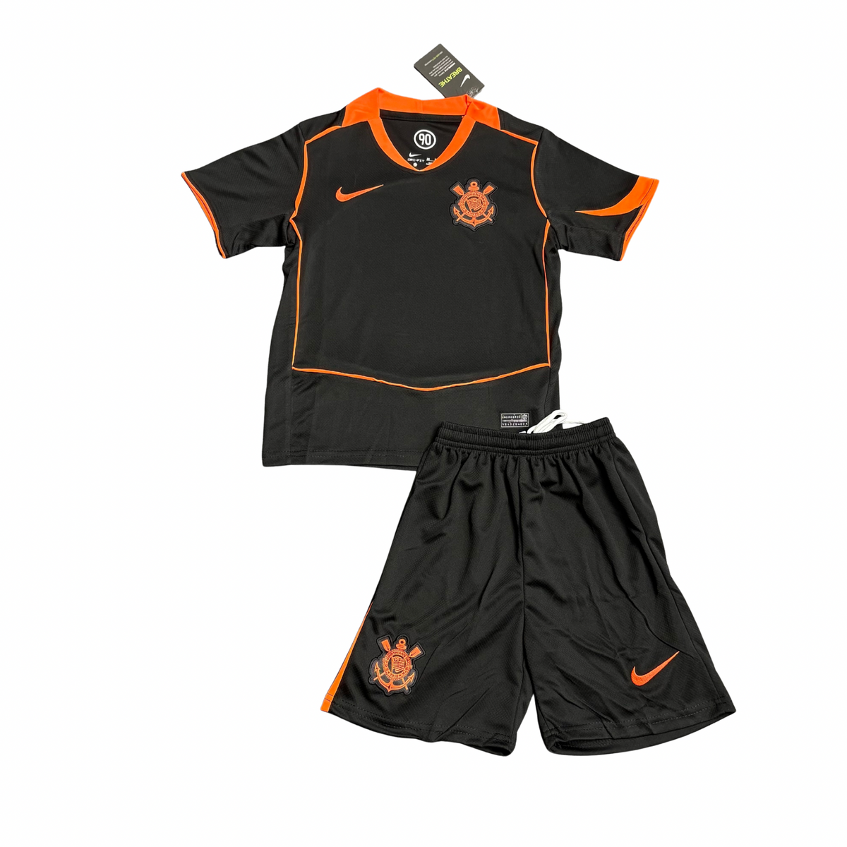 Conjunto Infantil Corinthians III Nike 25/26 Camisa+Shorts