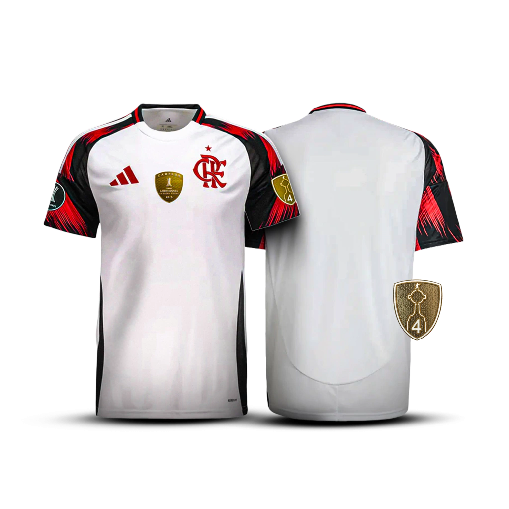 Camisa Flamengo 2025/26 II Away Masculino LIBERTADORES 2025