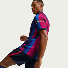 Camisa Barcelona I 2026/27 Jogador Masculino - Azul+Vermelho