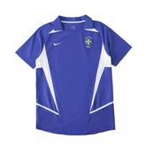Camisa Retrô Seleção Brasil 2002 Azul