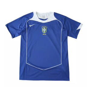 Camisa Brasil II 04/05 TOTAL 90 Retro Nike Masculina - Azul