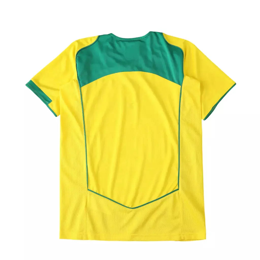 Camisa Brasil I 04/05 TOTAL 90 Retro Nike Masculina - Amarela
