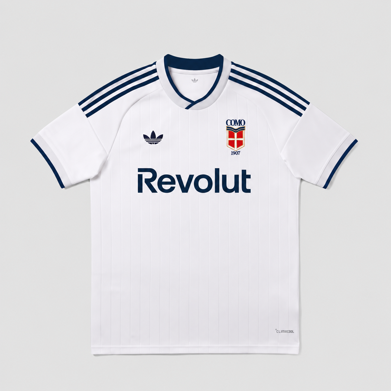 Camisa Como 1907 II 2026/27 - Branca Torcedor / Masculina