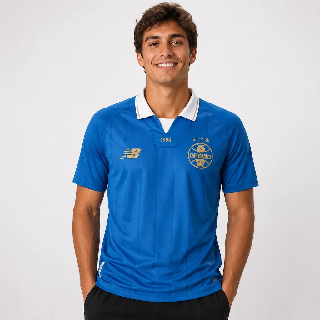 Camisa Grêmio III 26/27 Masculina - Azul