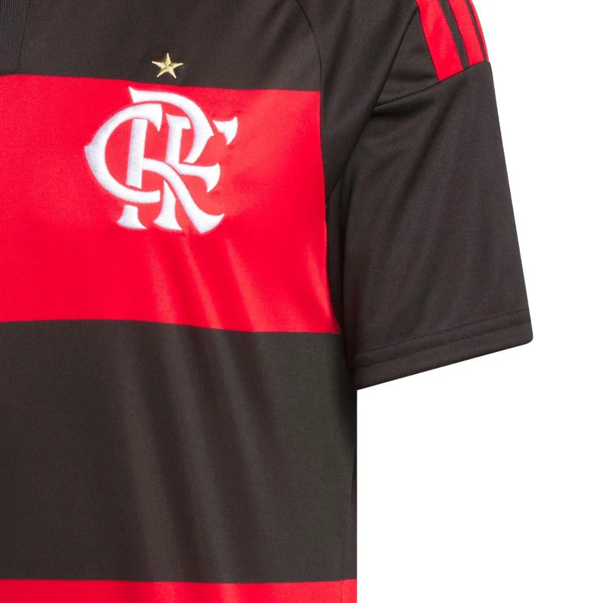 Camisa Flamengo Home 2026/27 - Adidas Torcedor Masculino - Vermelho e Preto