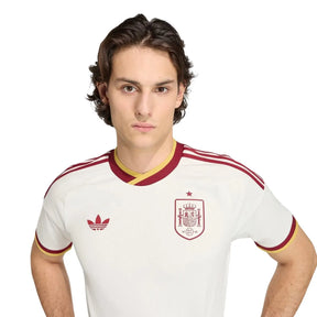 Camisa Espanha II 2026 Adidas Masculina - Off White