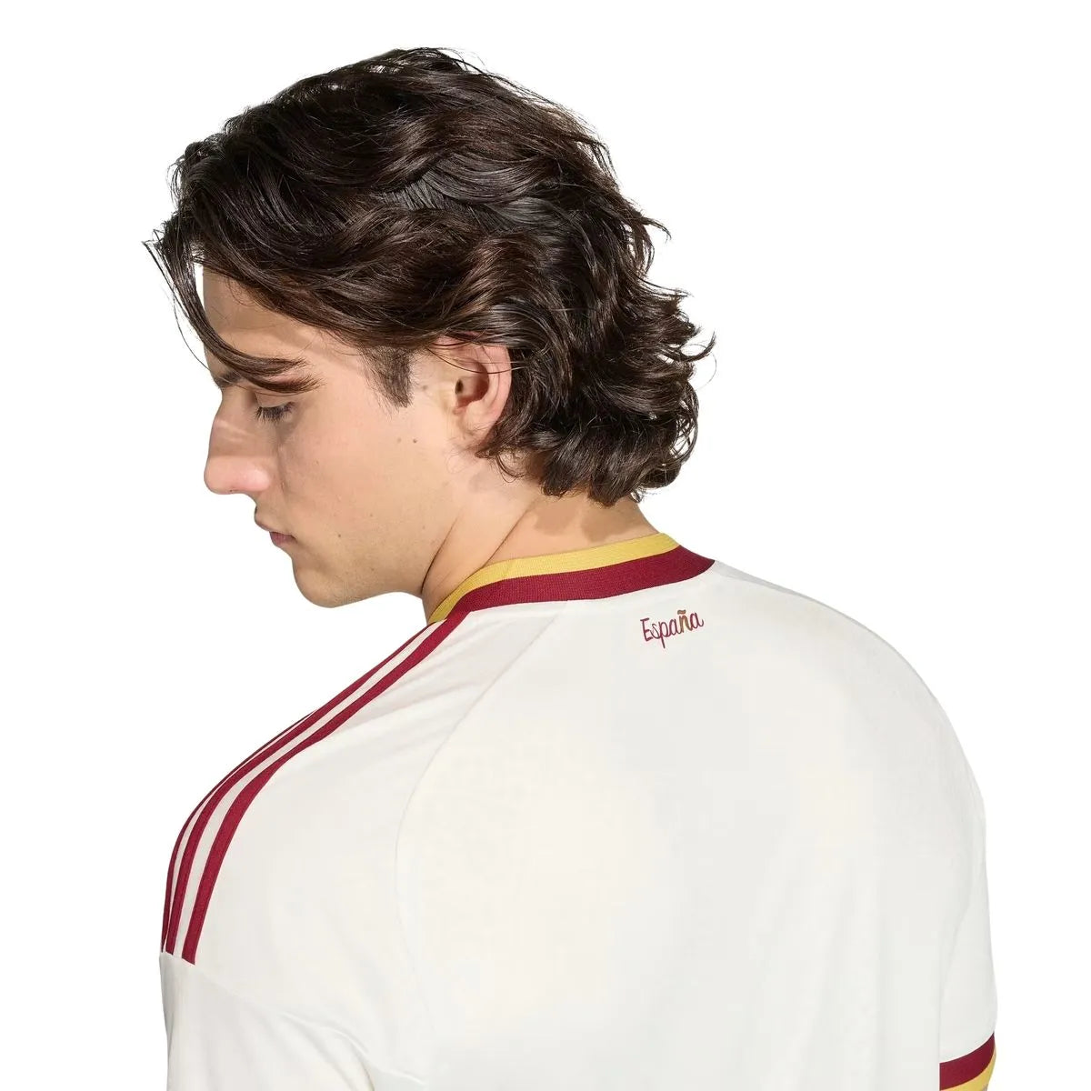 Camisa Espanha II 2026 Adidas Masculina - Off White