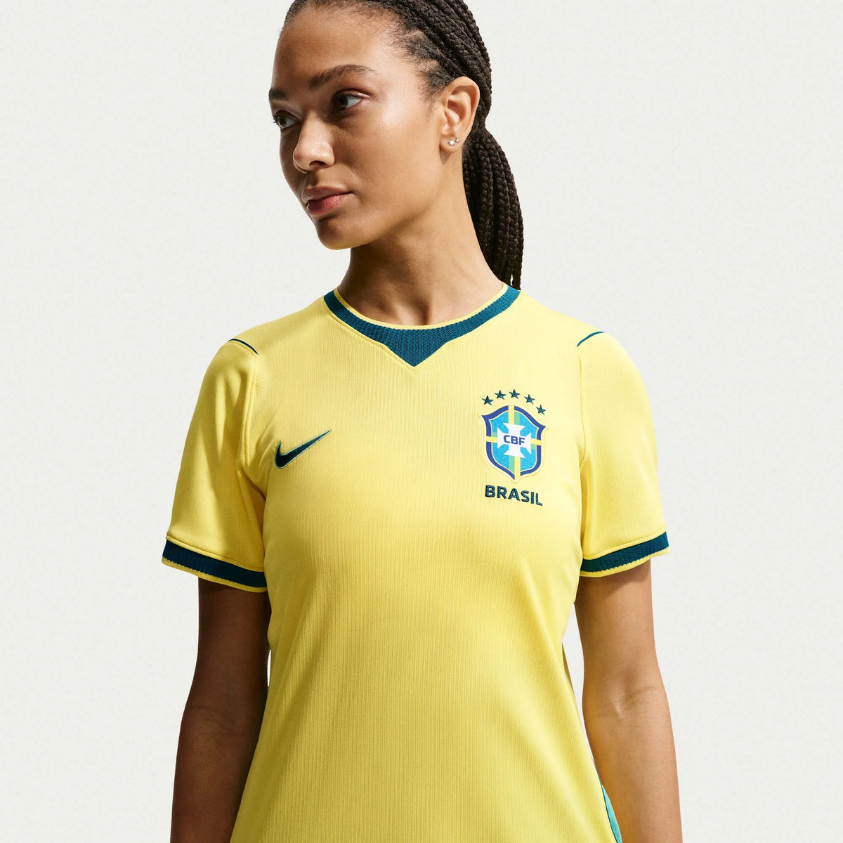 Camisa Brasil Titular 26/27 - Copa do Mundo - Versão Feminina