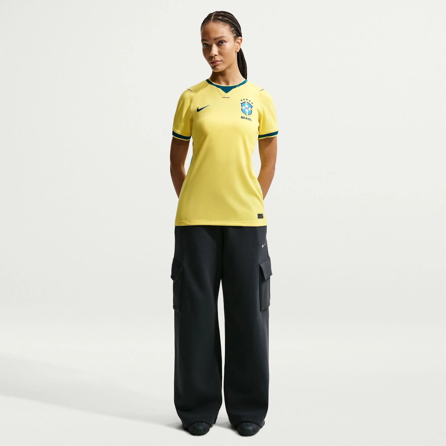 Camisa Brasil Titular 26/27 - Copa do Mundo - Versão Feminina