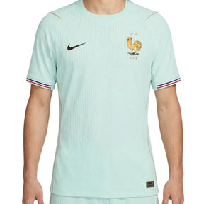 Camisa Futebol França Copa do Mundo 2026 II Torcedor Verde Claro Masculina