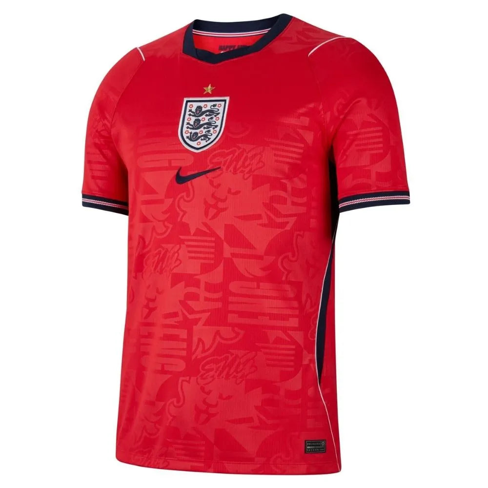 Camisa Futebol Inglaterra Copa do Mundo 2026 II Torcedor Vermelha Masculina