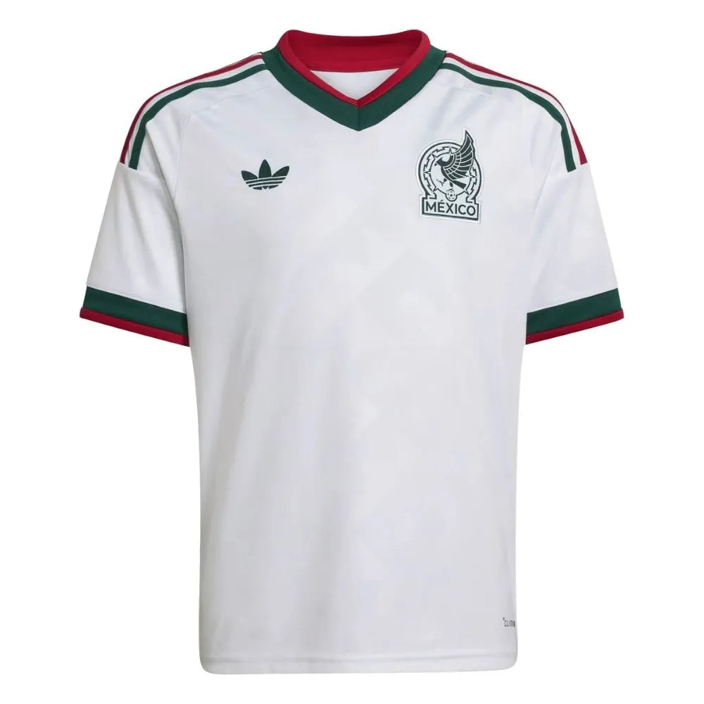 Camisa Futebol México Copa do Mundo 2026 II Torcedor Branca Masculina