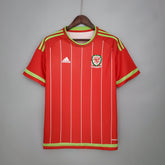 Camisa de Gales Home (1) 2015/16 Adidas Retrô Masculina