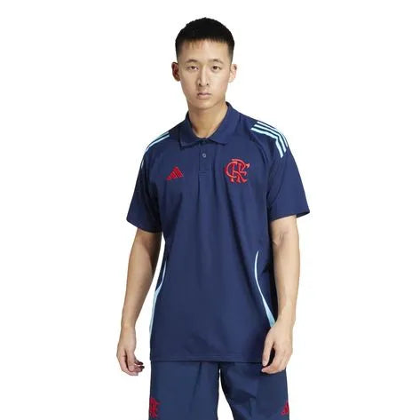 Camisa Polo Flamengo Comissão Adidas 25/26 - Lançamento
