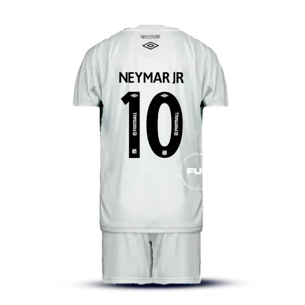 Kit Infantil do Santos 2024/25 Home + #10 Neymar Jr