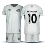 Kit Infantil do Santos 2024/25 Home + #10 Neymar Jr