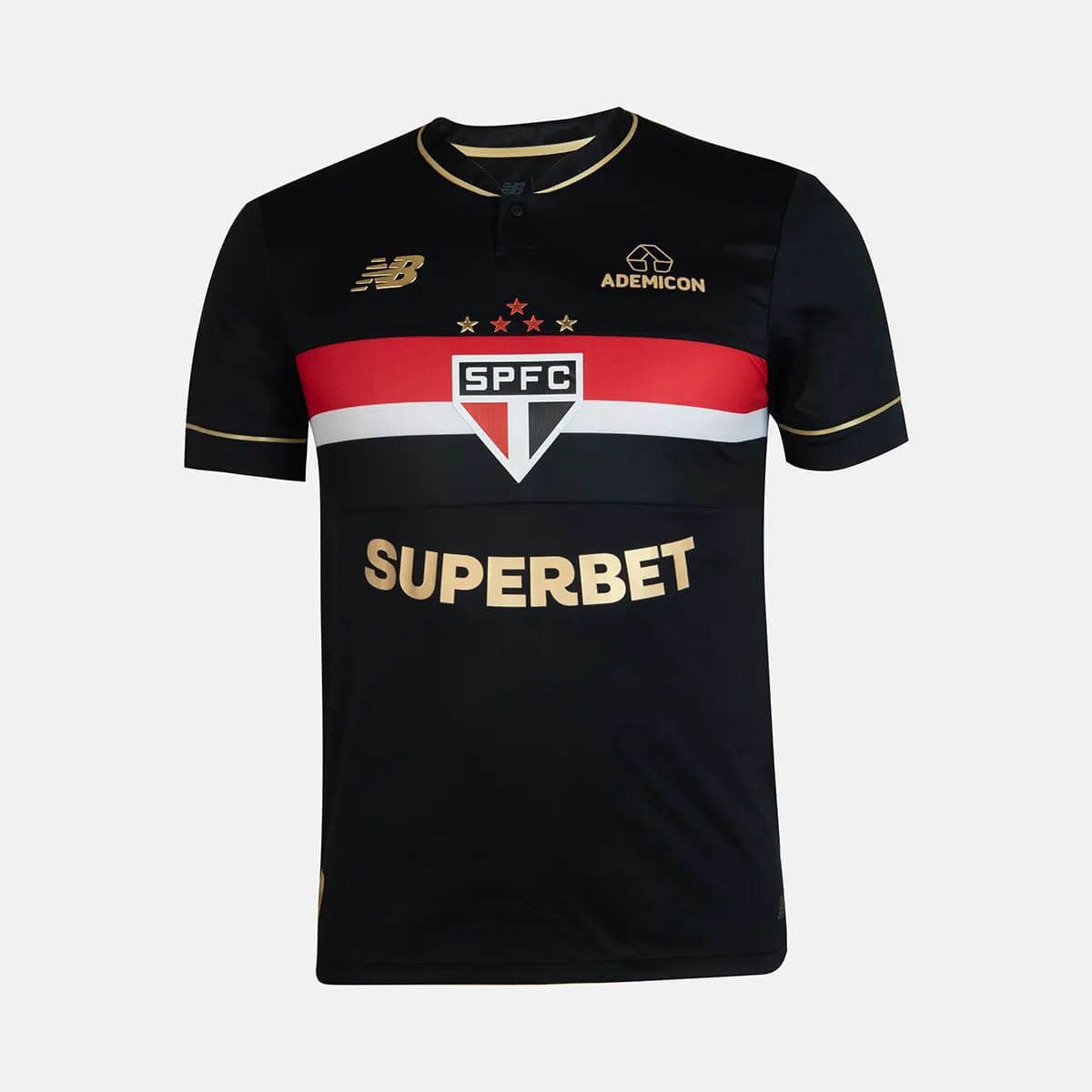 Pré Venda Camisa São Paulo 25/26 Masculina Torcedor - Preta