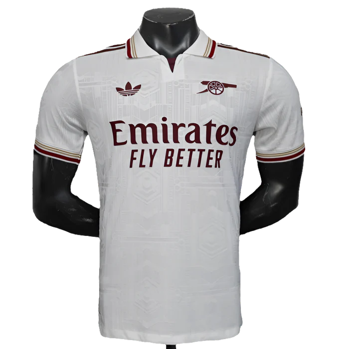 Camisa Arsenal 25/26 Especial - Branco - Versão Jogador
