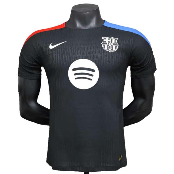 Camisa Barcelona Edição Especial 25/26 - Preta - Versão Jogador
