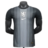 Camisa Países Baixos 25/26 Goleiro - Preto - Versão Jogador