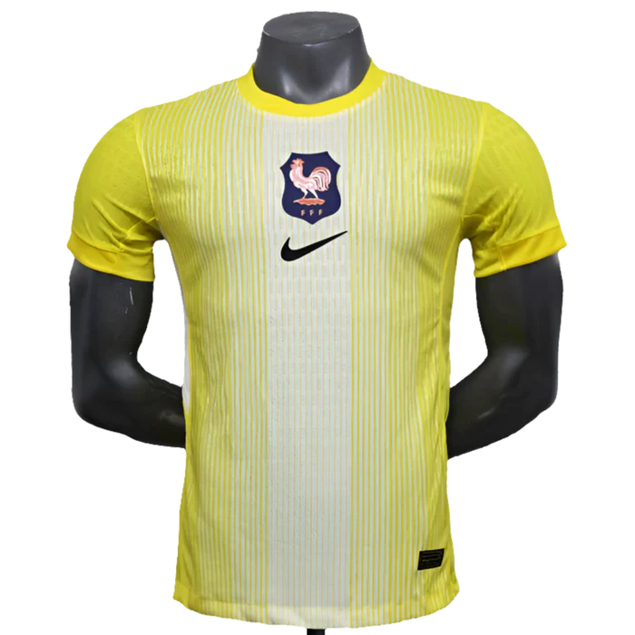 Camisa França 25/26 Goleiro - Amarelo - Versão Jogador