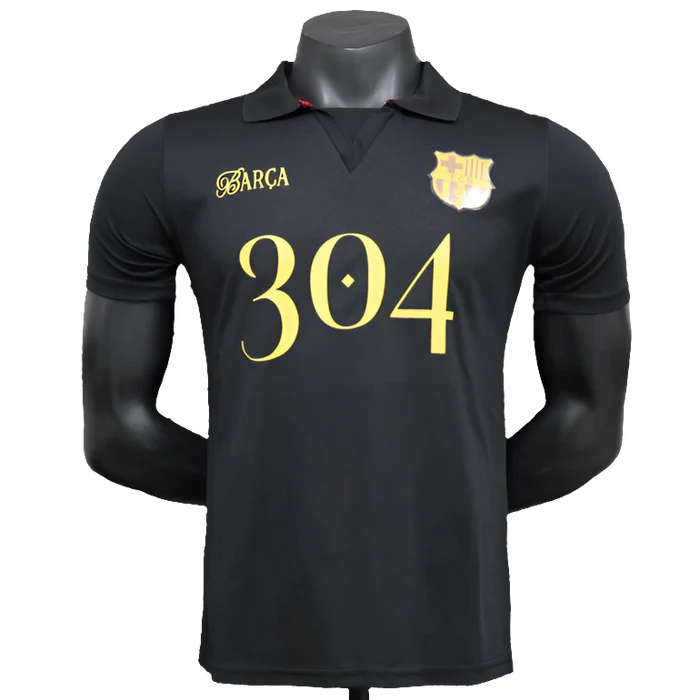 Camisa Barcelona 25/26 Preta - Edição Especial - Versão Jogador