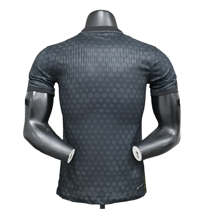 Camisa Barcelona 25/26 Edição Especial - Preto, Amarelo e Vermelho - Versão Jogador