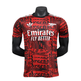 Camisa Arsenal 25/26 Treino - Vermelho Escuro - Versão Jogador