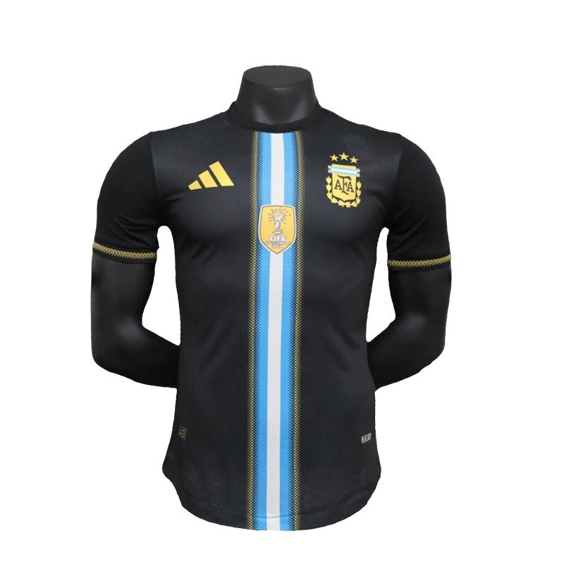 Camisa Argentina 25/26 Especial - Edição Preta - Versão Jogador