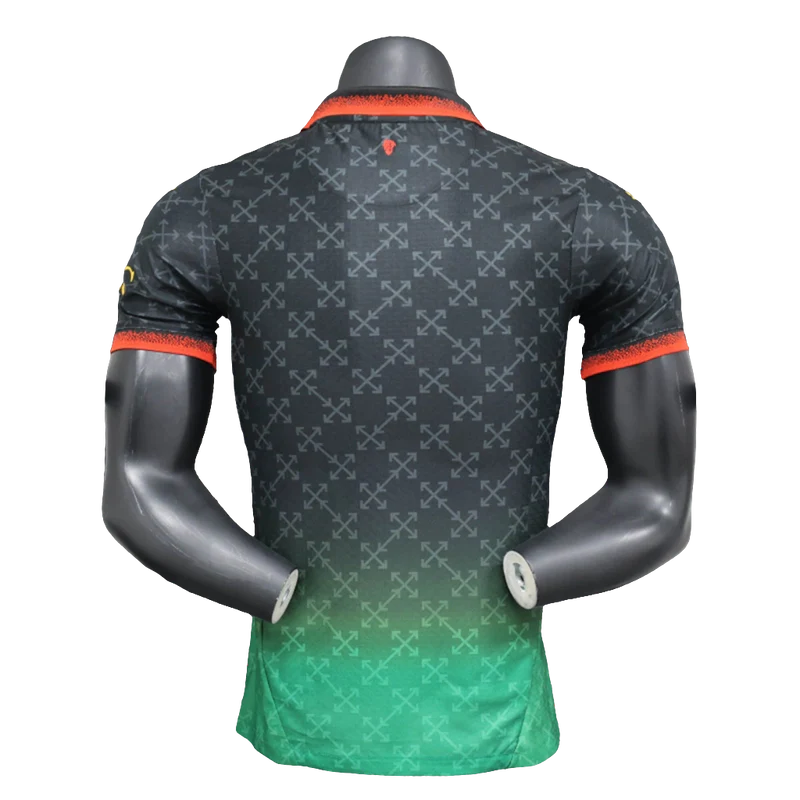 Camisa AC Milan 25/26 Edição Comemorativa - Preto - Versão Jogador