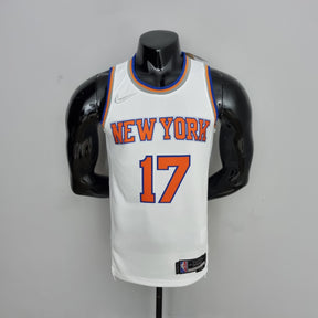 Camisa NBA NY Knicks #17 Lin - 75° Aniversário White