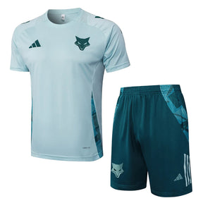 Conjunto Cruzeiro Treino  2025/26 - Azul Turquesa