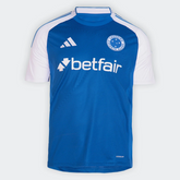 Camisa Cruzeiro I 25/26 Torcedor Adidas Masculina - Azul