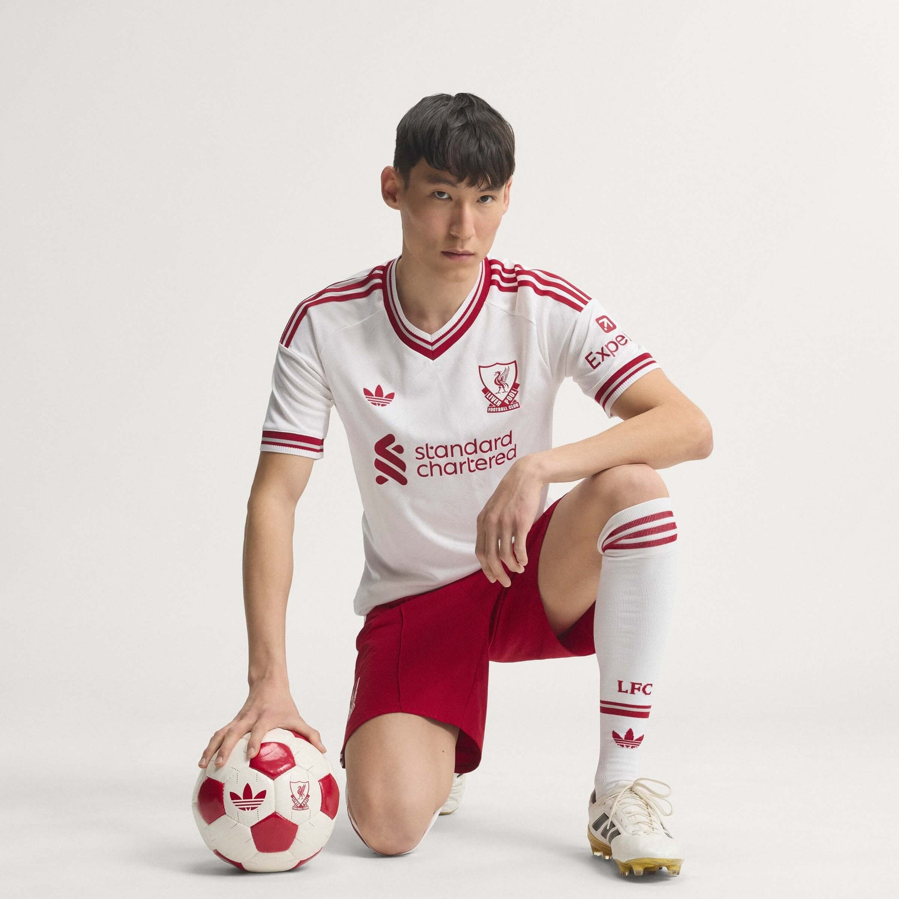 Camisa Liverpool 2026/27  Torcedor Masculino - Branco