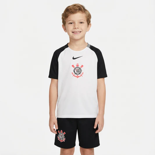 Conjunto Infantil Nike Corinthians 2025/26 II