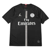 Camisa Paris Saint Germain PSG Retrô Reserva Away II 18/19 Torcedor Nike Masculina - Preto