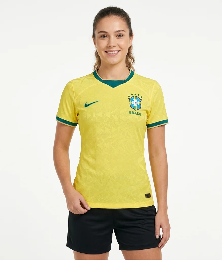 Camisa Seleção Brasileira Titular 26-27 Player - Feminina